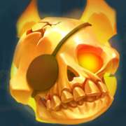 Flaming Skull symbol in Skulls Up! slot