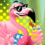 Flamingo symbol in Party Parrot slot