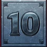 10 symbol in Beat the Beast Cerberus’ Inferno slot