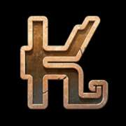 K symbol in Rise of Maya slot
