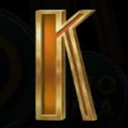 K symbol in Gangster's Gold On The Run slot