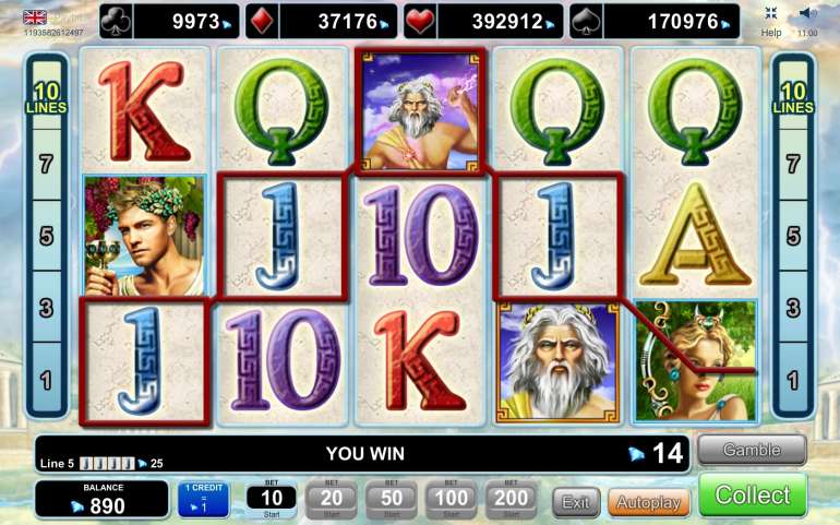 Olympus Glory slot online \ud83c\udfb0 by EGT | Play now free