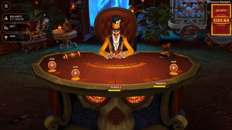 in Dr Fortuno Blackjack in Dr Fortuno Blackjack