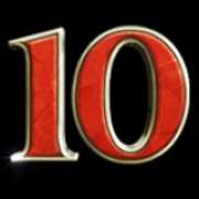 10 symbol in Fisher King slot