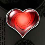 Hearts symbol in Bonnie & Clyde slot