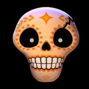 Orange Skull symbol in Esqueleto Explosivo 2 slot