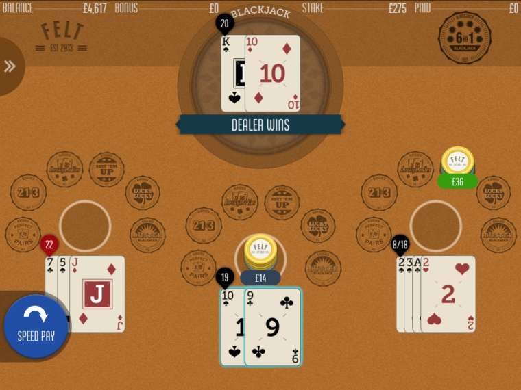 Play 6 in 1 Blackjack