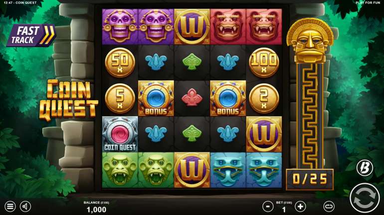 Slot's design in Coin Quest Coin Quest