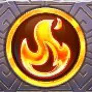 Bonfire symbol in Elemental Gems Megaways slot