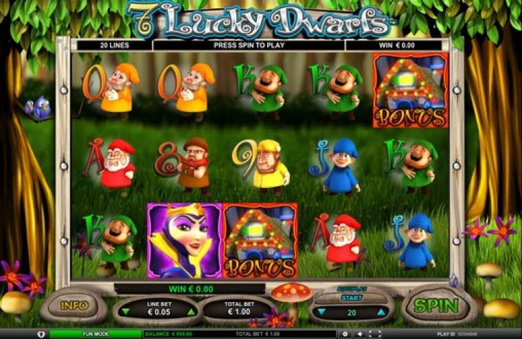 Play 7 Lucky Dwarfs slot