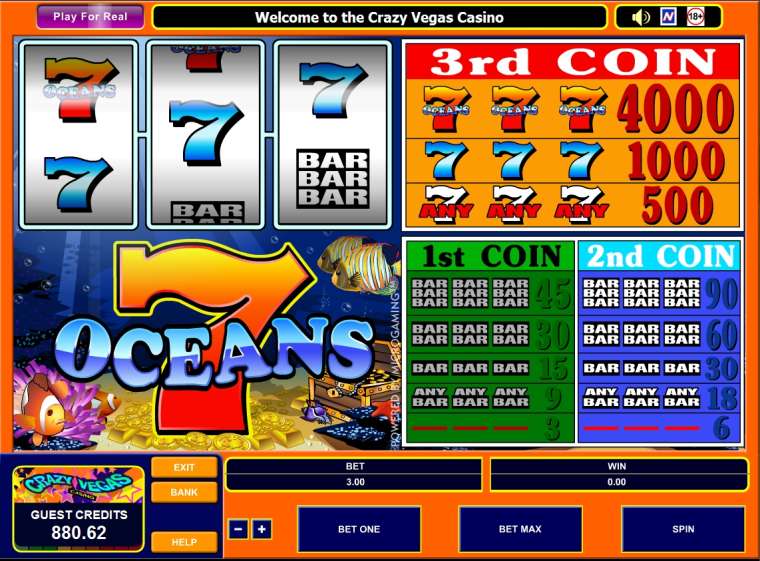 Play 7 Oceans slot