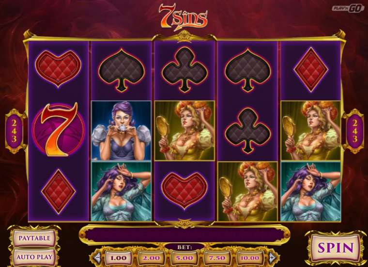 Play 7 Sins slot