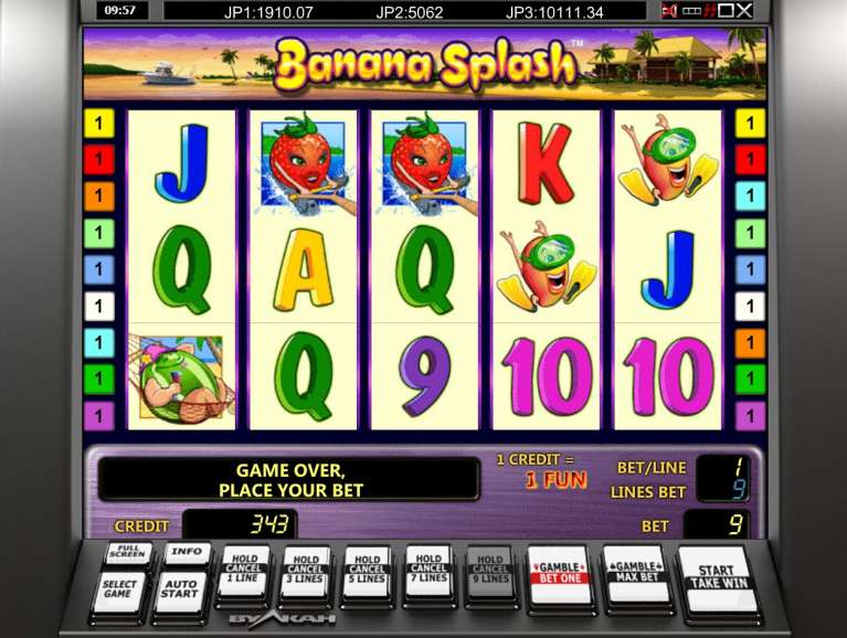 Ultimate banana splash novomatic casino slots ever