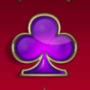 Clubs symbol in Playboy Gold Jackpots slot