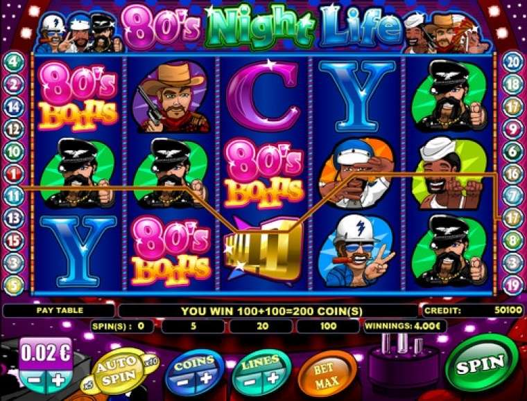 Play 80’s Night Life slot