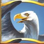 Eagle symbol in Hidden Valley slot