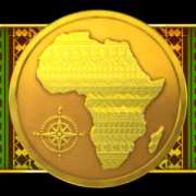 Coin symbol in African Quest slot