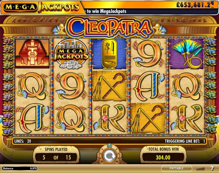 Cleopatra – Mega Jackpots