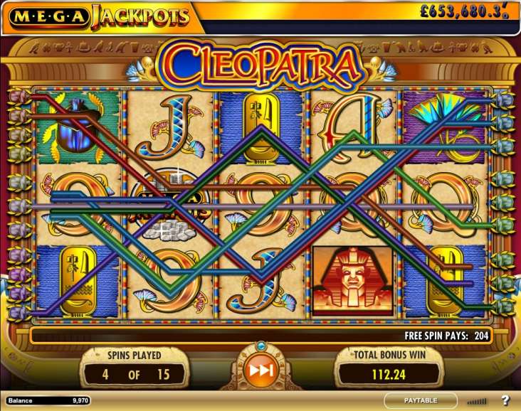 Cleopatra – Mega Jackpots