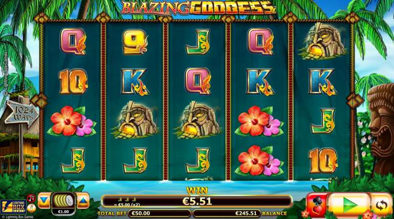 Slots gratis sem download Blazing Goddess