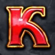 K symbol in Merlins Revenge Megaways slot