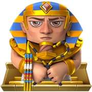 Pharaoh symbol in 3 Tiny Gods Bonanza slot