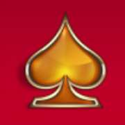 Spades symbol in Playboy Gold Jackpots slot