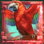 Parrot symbol in Rainforest Magic slot
