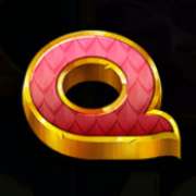 Q symbol in Drago: Jewels of Fortune slot