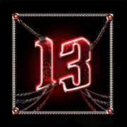 13 symbol in Retro Horror slot