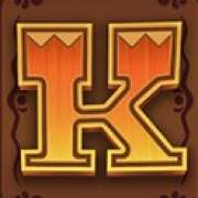 K symbol in Hot Chilliways slot