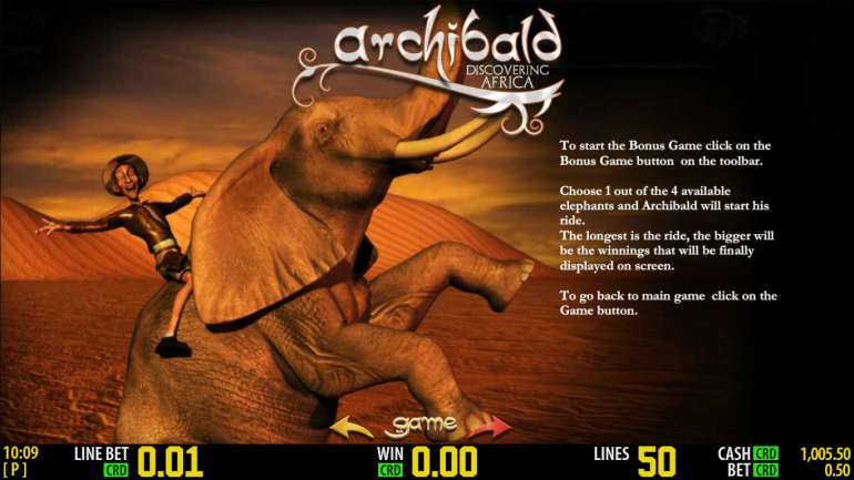 Archibald: Discovering Africa
