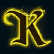 K symbol in Fire Queen_ slot