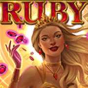 Rubi symbol in Ruby Casino Queen slot