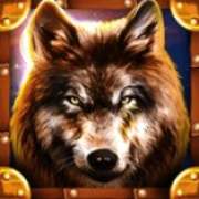 Wolf symbol in Book Of Rampage slot