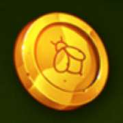 Golden Coin symbol in Honey Rush slot
