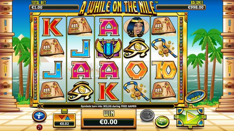 Play A While on the Nile slot
