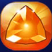 Orange triangular stone symbol in Gems Odyssey slot