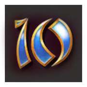10 symbol in Blessed Dragons Hold & Win slot