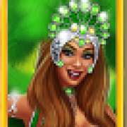 Green girl symbol in Rio Fever slot