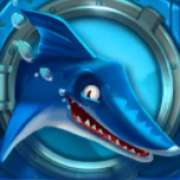 Blue shark symbol in Razor Shark slot
