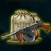 Tommy Gun symbol in Lucky Bank Robbers slot
