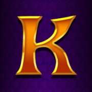 K symbol in 5 Lions slot