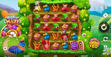 Adventures Beyond Wonderland Magical Maze: Interface