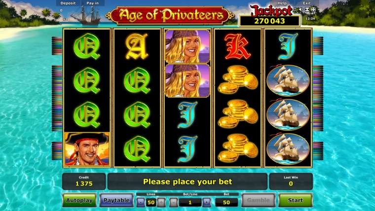 Play Age of Privateers slot