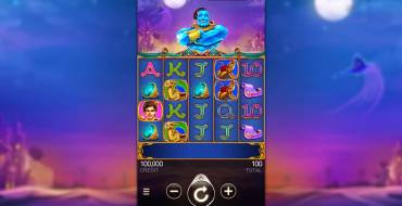 Aladdin’s Lamp: Slot machine