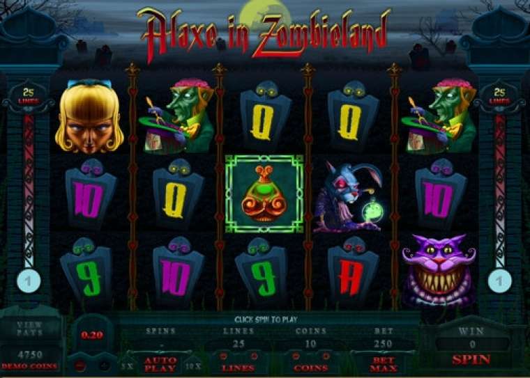 Play Alaxe in Zombieland slot