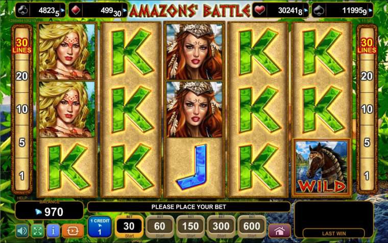 Play Amazons’ Battle slot