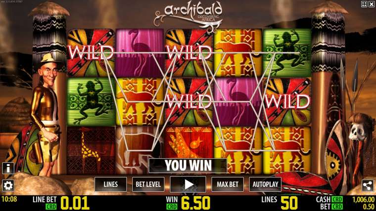 Play Archibald: Discovering Africa slot