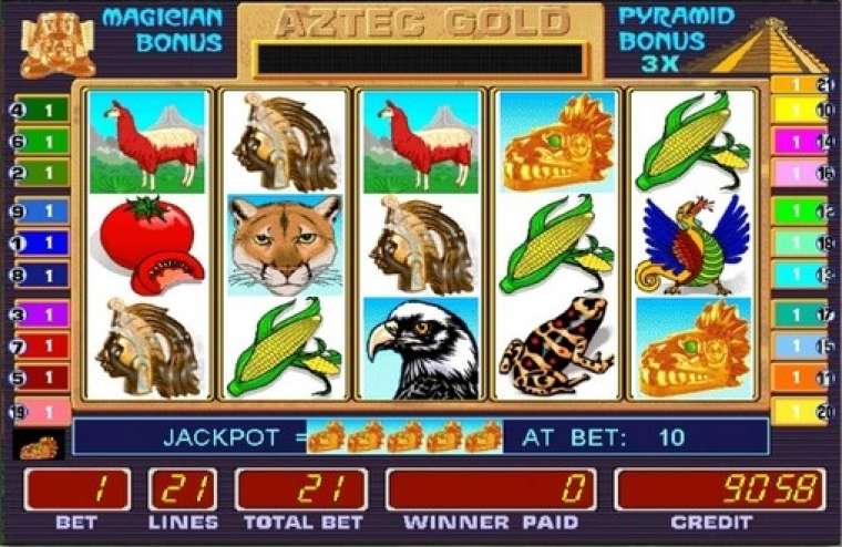 Play Aztec Gold slot